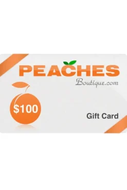 $100 PeachesBoutique.com and Store Gift Card