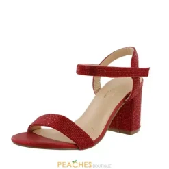 Anna-12 Open Toe Heels By Blossom Footwear