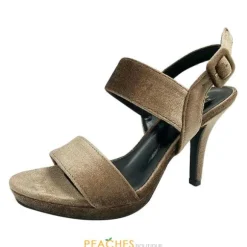 A-Robin-223 Velvet heels by Blossom Footwear