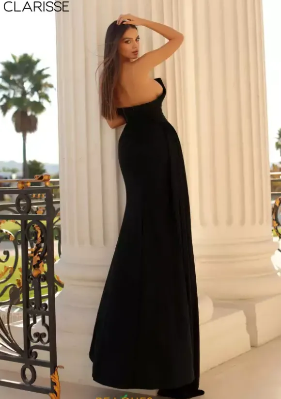 Jersey Plus Size Slit Dress 810443