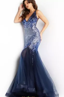Long Mermaid Sequins Dress 38373
