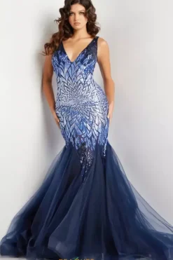 Long Mermaid Sequins Dress 38373