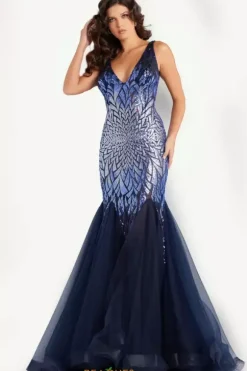 Long Mermaid Sequins Dress 38373