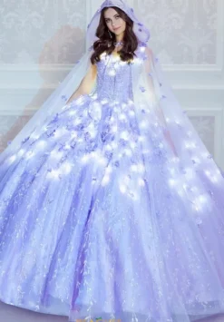 Princesa Quinceanera PR22036CLOAK