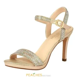 Rosie-25 open toe heels by Blossom Footwear