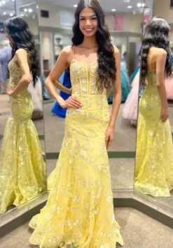 Scoop Neckline Long Dress 38004