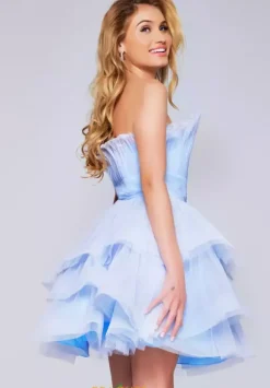 Strapless A Line Dress 42340