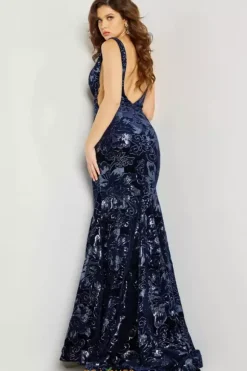 V Neck Sequins Dress 32581